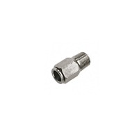 Conector rosca exterior 1/4 para tubos de nylon 5 mm