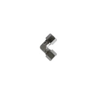L-shaped connection for stainless steel pipes 12 mm x 12 mm