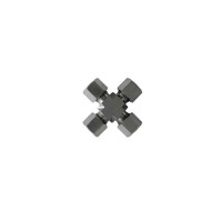 X-shaped connection for stainless steel pipes 10 x 10 x 10 x 10 mm
