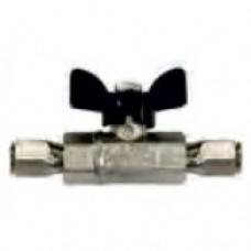 Válvula de bola, 78 atm (1150 psi), 1/4"